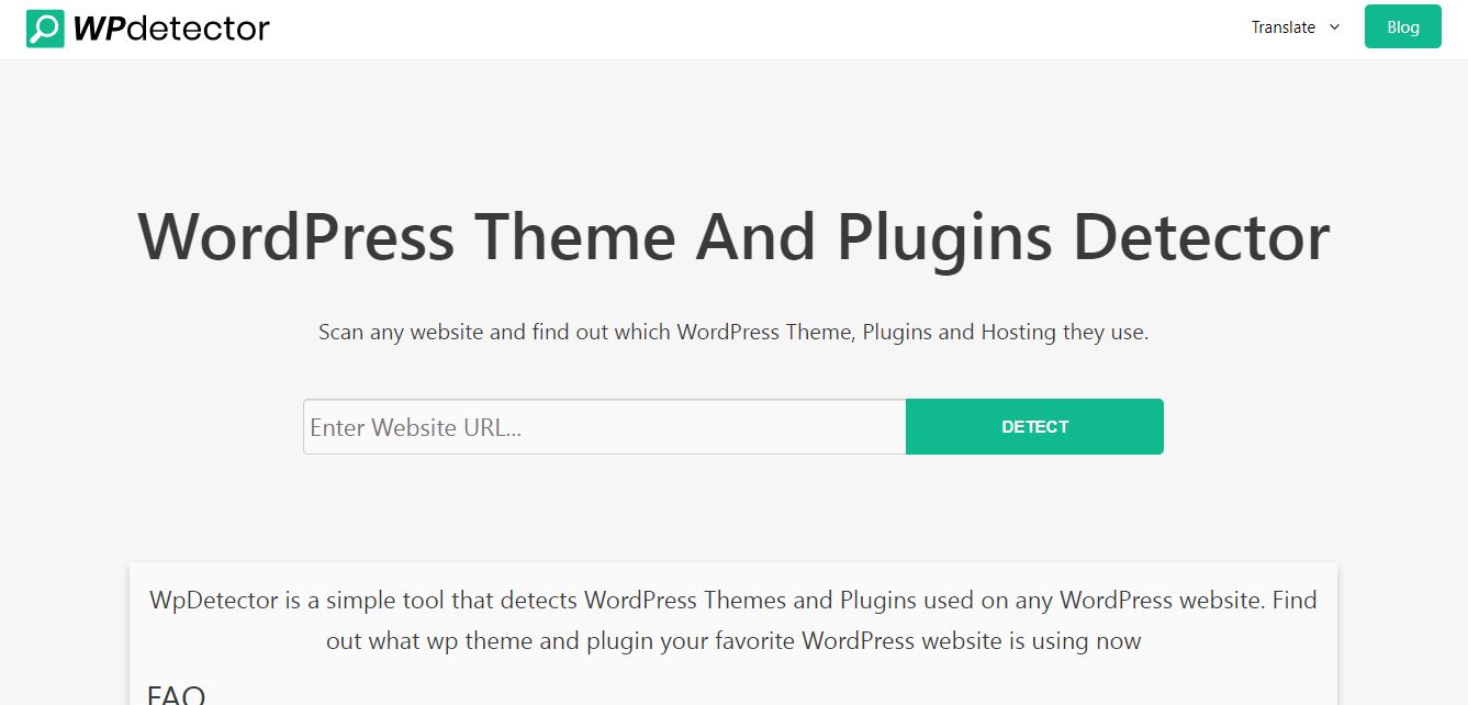 WordPress Theme Detector: The Best Collection 13 wpdetector powerful theme searching tool