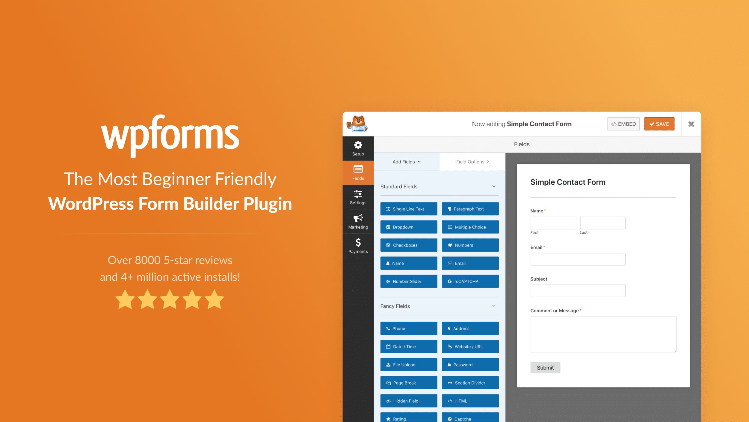 List of 15+ Most Popular WordPress Plugin 20 wpform the most popular wordpress plugin for networking connecting people