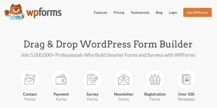 15+ Most Popular WordPress Plugins 16 wpforms