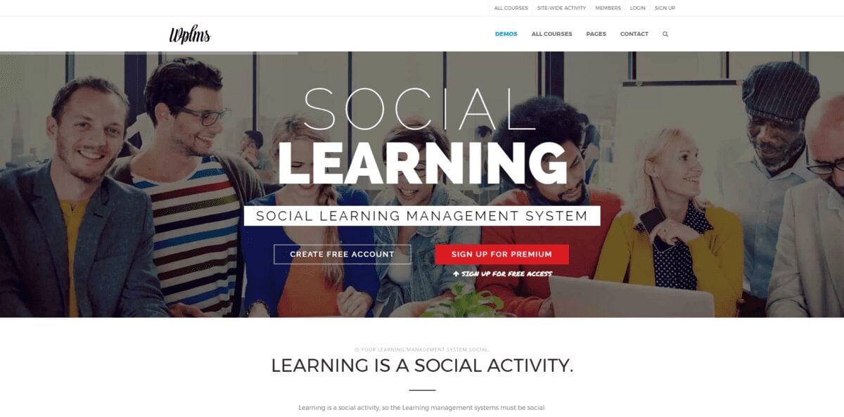 Learning Management System - Best LMS WordPress Themes 18 WPML - Learning Management System for WordPress