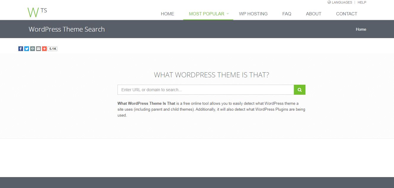 WordPress Theme Detector: The Best Collection 12 wts efficient theme and child theme finder
