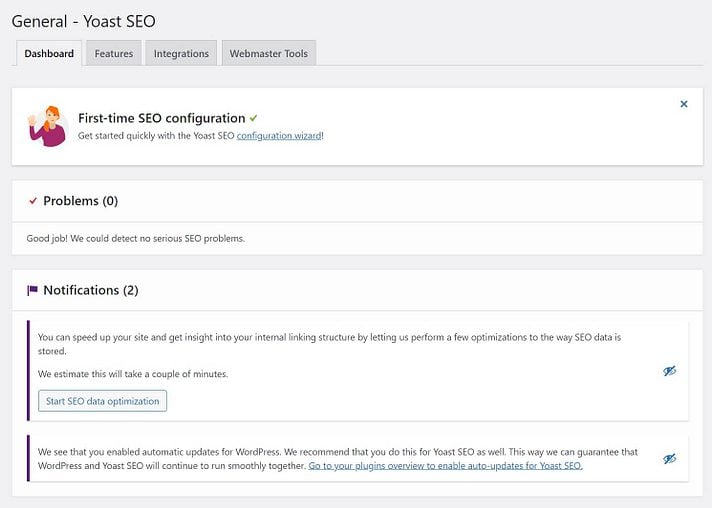 Rank Math vs Yoast SEO: Which One is Better for WordPress SEO Plugin? 15 yoast seo dashboard