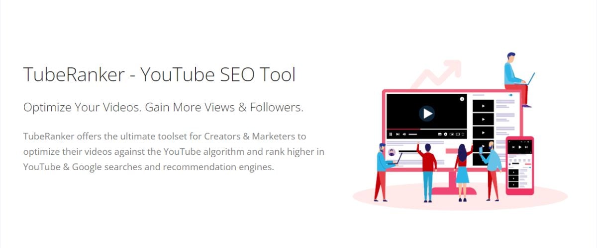 10+ Best Youtube SEO Tools (Handpicked & Compared) 18 YouTube SEO Tool: TubeRanker