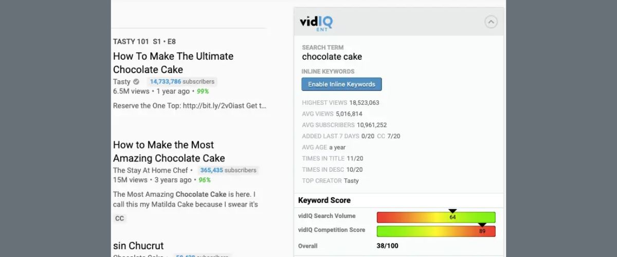 10+ Best Youtube SEO Tools (Handpicked & Compared) 15 YouTube SEO Tool: vidIQ