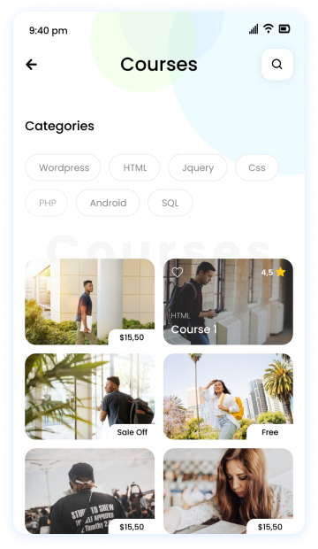 LearnPress Mobile App 23 My App Screenshot img6