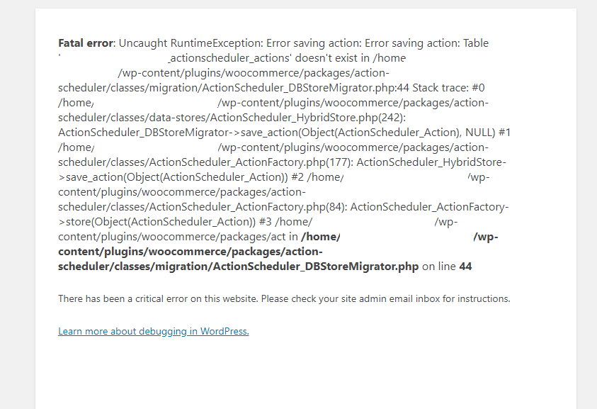 How To Troubleshoot ActionScheduler Errors: Step-by-Step Guide 2 ActionScheduler Errors