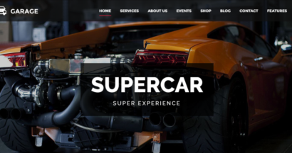 Best Automotive Wordpress Themes For Workshop 14 garage automobile wordpress theme