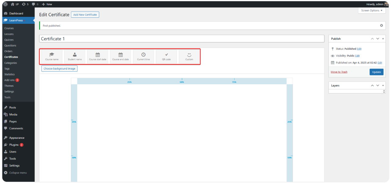 Certificates Add-on for LearnPress 22 certificates-10