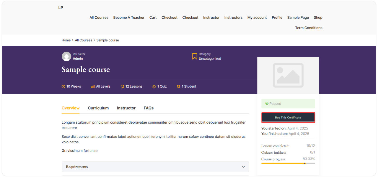 Certificates Add-on for LearnPress 28 certificates-17