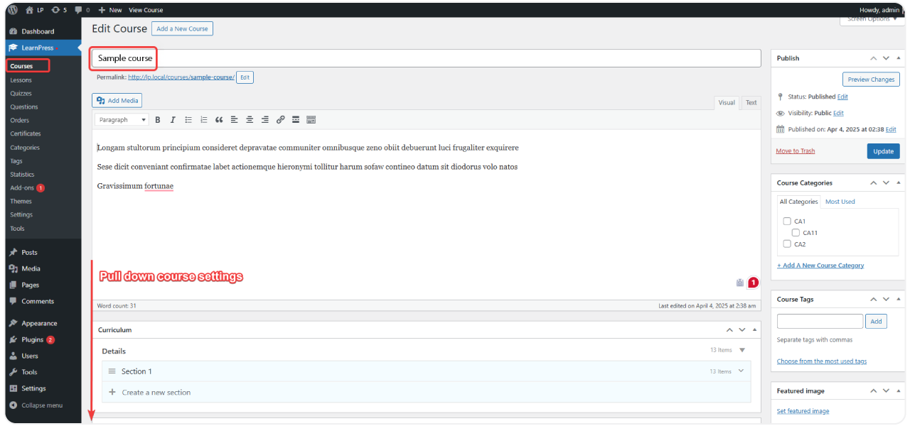 Certificates Add-on for LearnPress 19 certificates-7