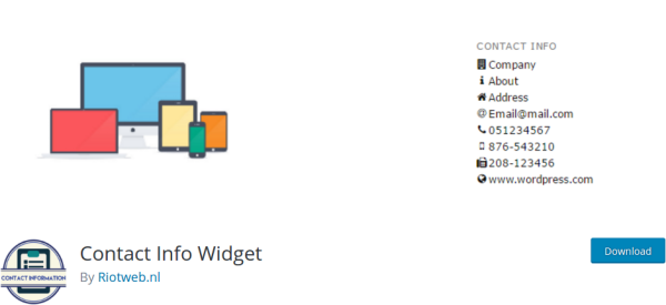 9 Effective Ways To Build A Website That Meets User Expectations 30 Contact Info Widget - Build a Website that Meets User Expectations