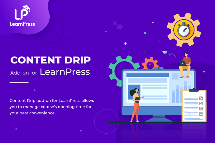 Content Drip Add-on for LearnPress