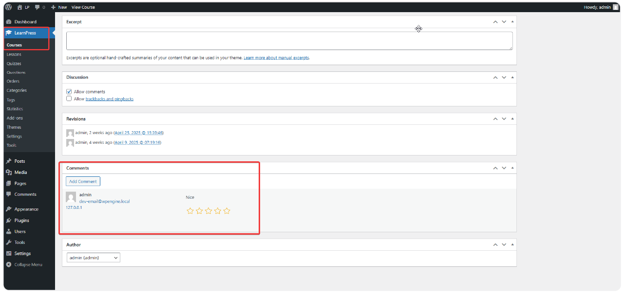 LearnPress - Course Review 5 course-review-6