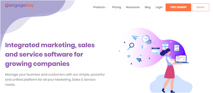 The 9 Powerful eCommerce Tools To Increase Sales 20 engagebay woocommerce platform