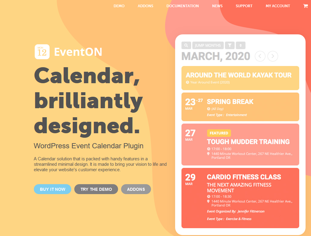 9+ Best Events Calendar Plugin For WordPress 11 eventon the best events calendar plugin for wordpress in 2022