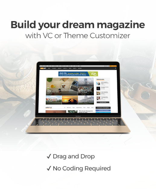 Theme Customizer for Mag WP