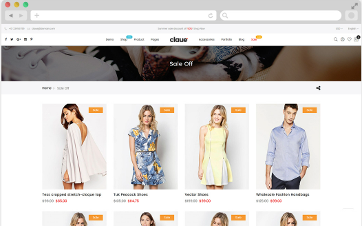 Claue – Clean and Minimal Magento Theme 22 image 5