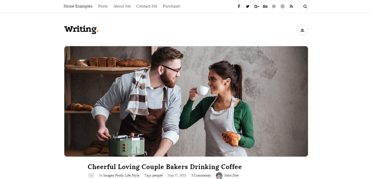Best WordPress Themes for Blogs (Free & Paid) 10 writing