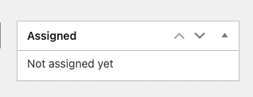 create a lesson assigned section
