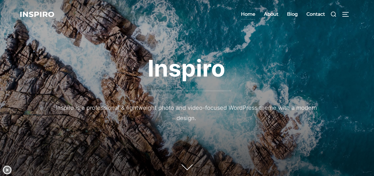 Best WordPress Photography Theme 9 inspiro neat and inspiring image and gallery toolbox