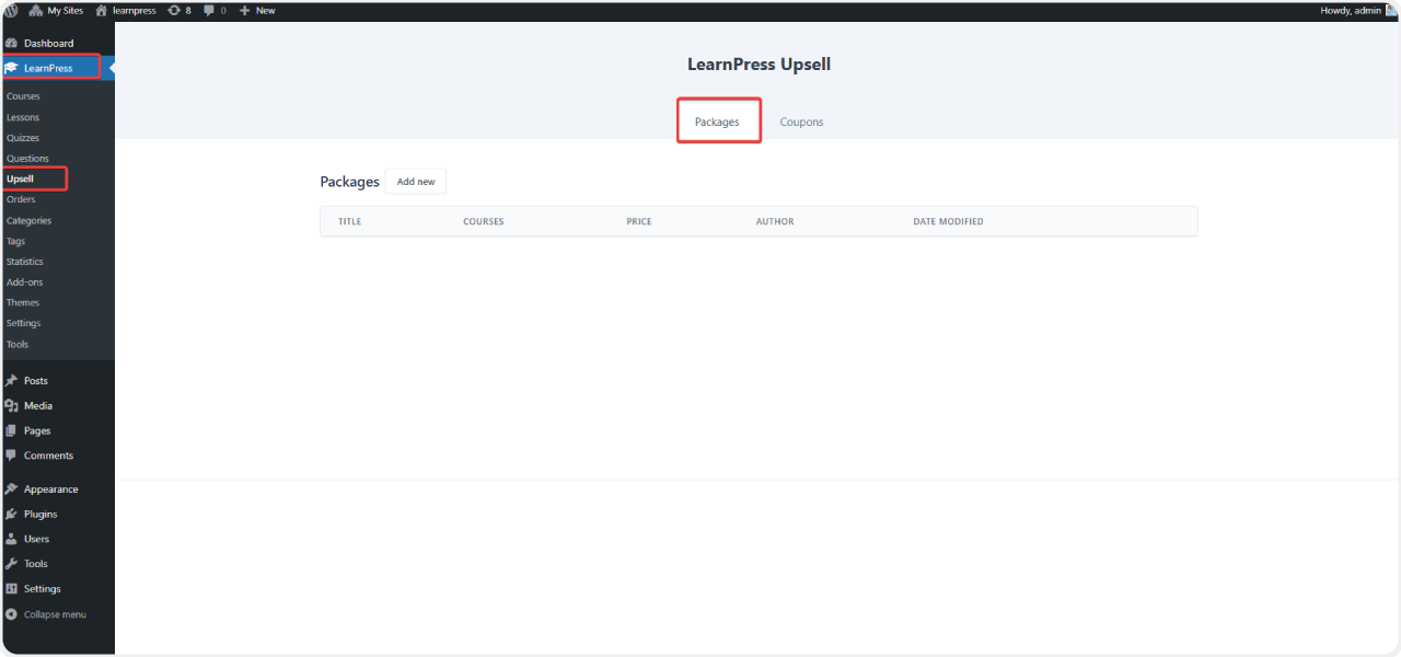 Upsell Add-on for LearnPress 2 learnpress-upsell-1