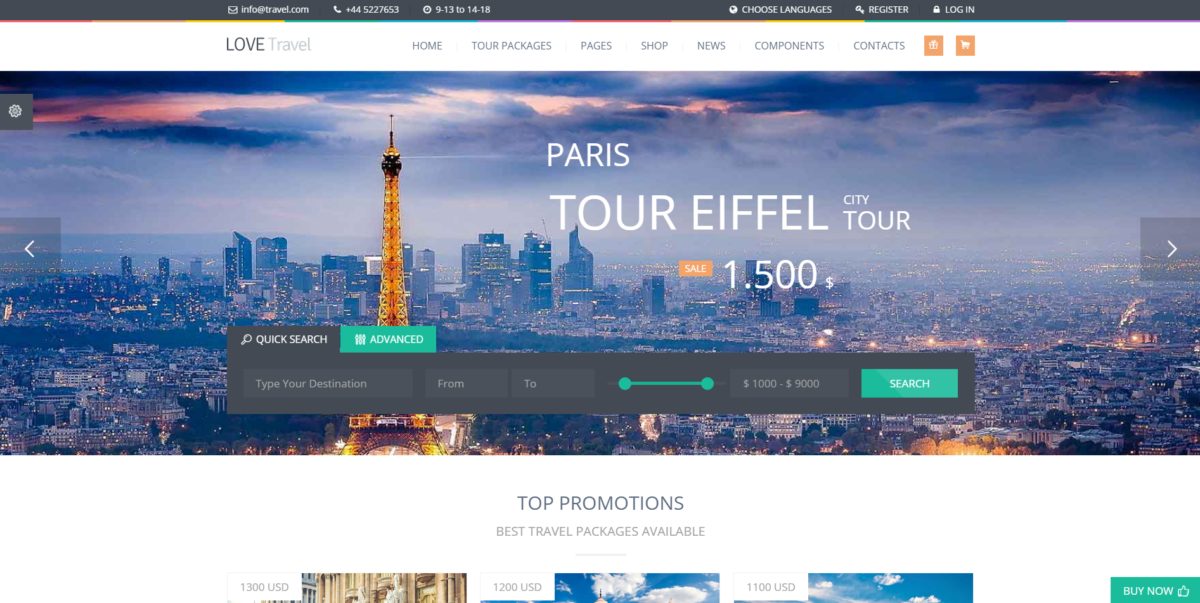 List of 10 Best Travel Wordpress Themes That You Are Finding 20 Love Travel WordPress Theme