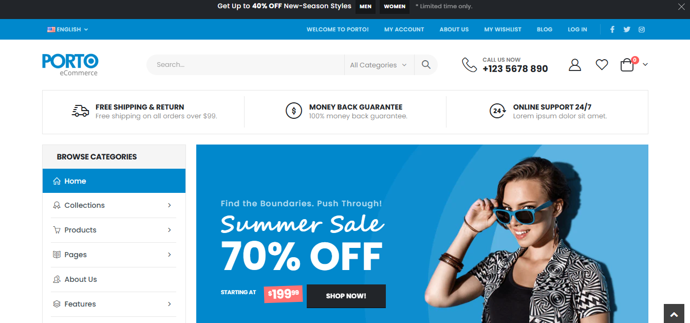 7 Best Multipurpose WordPress Themes for Business Growth 16 Porto