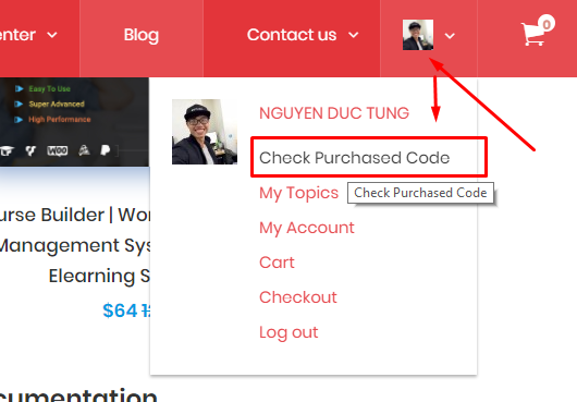 thimpress check purchased code