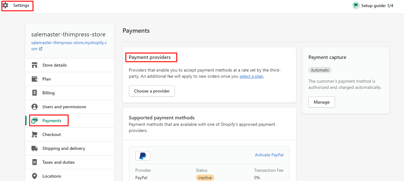 How to create an Online Store with Shopify? 45 shopify payments create an online store with shopify