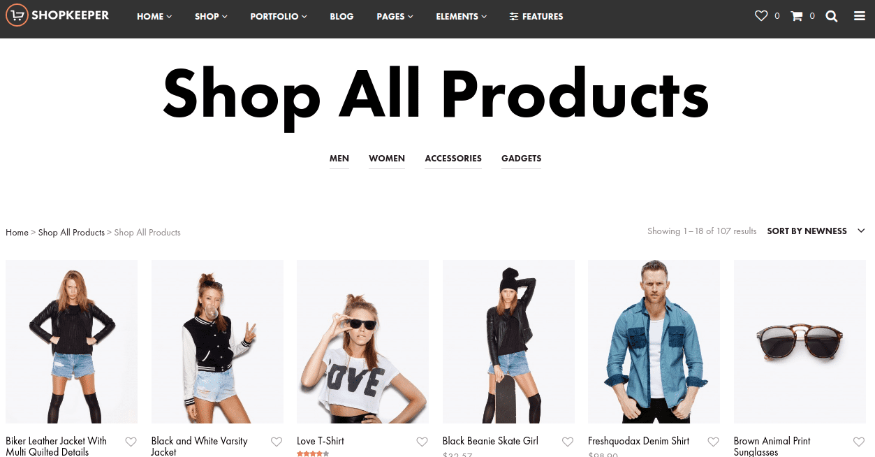 Best Dropshipping WordPress Themes For Dropshipping Business 19 shopkeeper wordpress theme