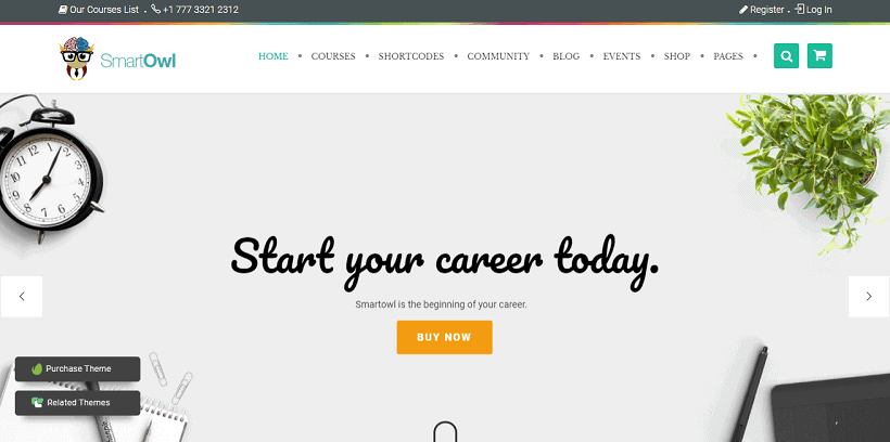 11 Best eLearning WordPress Themes 20 SmartOWL Education LMS WordPress Theme