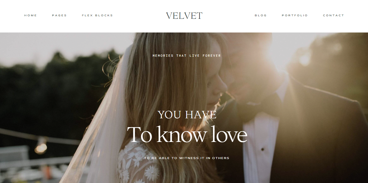 Best WordPress Photography Theme 10 velvet a wedding and event photography wordpress theme