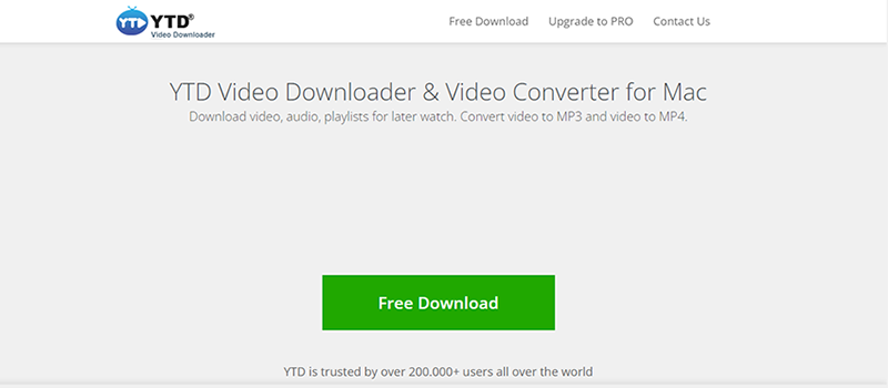 YTD Video Downloader for Mac