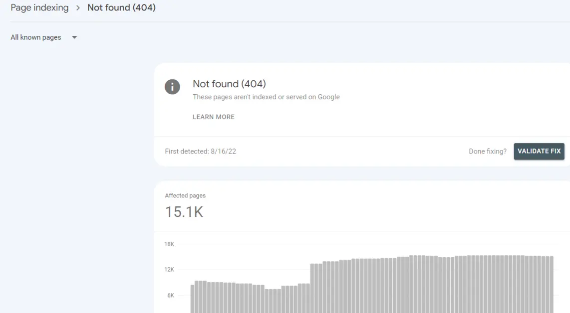 How to Detect & Redirect 404 page in WordPress 17 404 Pages GSC