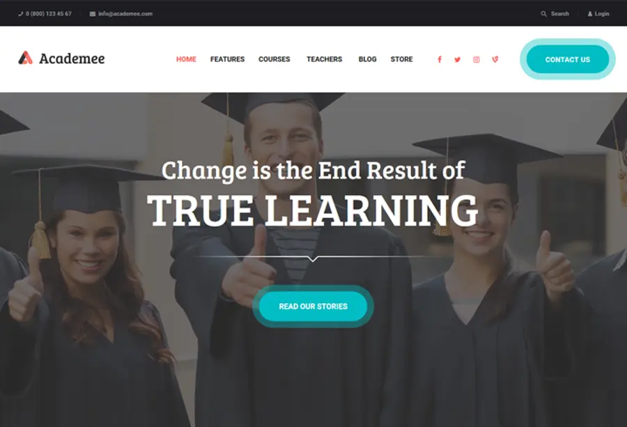 8 Best Training Center WordPress Theme Options That Boost Engagement Instantly 13 Academee