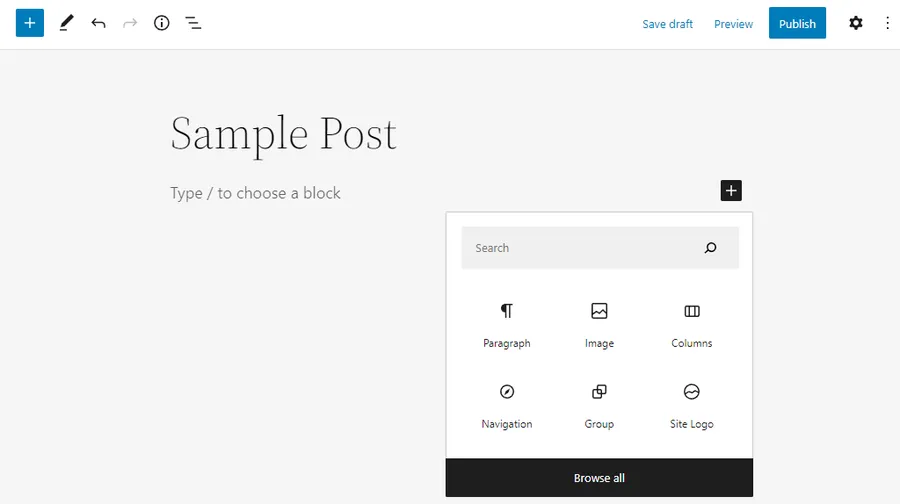 Adding a Block on The WordPress Block Editor