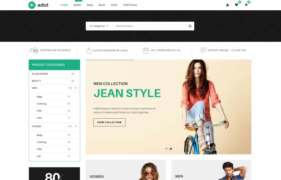 10+ Best eCommerce Website Templates 11 Adot