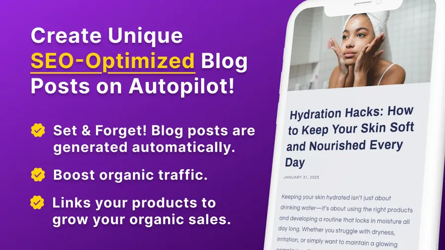 6+ Best Shopify AI Blog Generators to Boost Traffic 11 AI Blog Agent | SEO Auto Blog