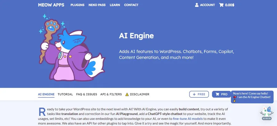 Free vs. Paid: Choosing the Right AI WordPress Plugin for Your Budget 11 AI Engine