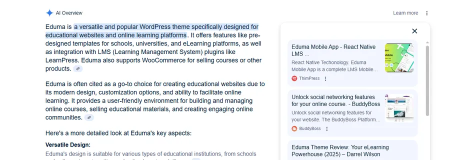 What are Google AI Overviews & How to Rank? 2 Example AI Overview in the SERP