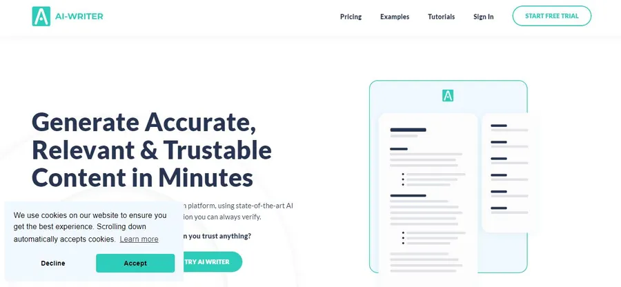 Write An Article in 10 Minutes with 5 AI Article Writer Tools 8 AI Writer AI Article Writer
