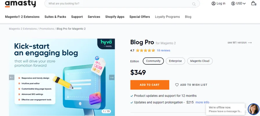 TOP 8+ Best Magento Blog Extensions 8 Amasty Blog Pro For Magento 2