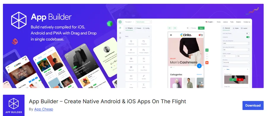 pp Builder – Create Native Android & iOS Apps On The Flight