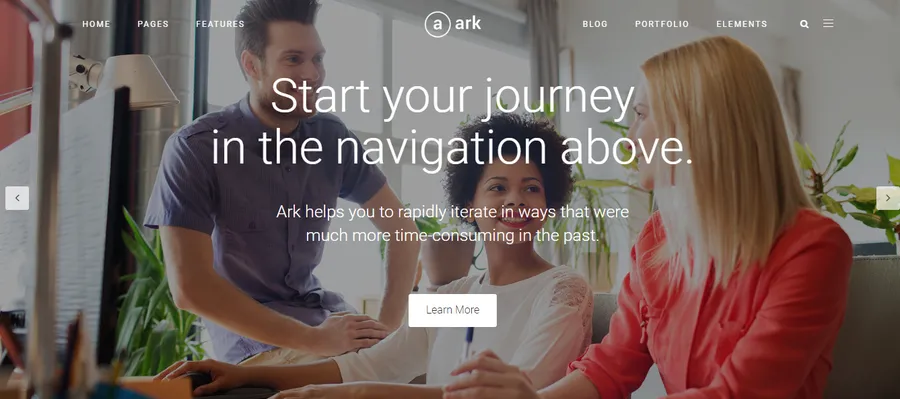 12+ Best Freelancer WordPress Themes 16 Ark Theme