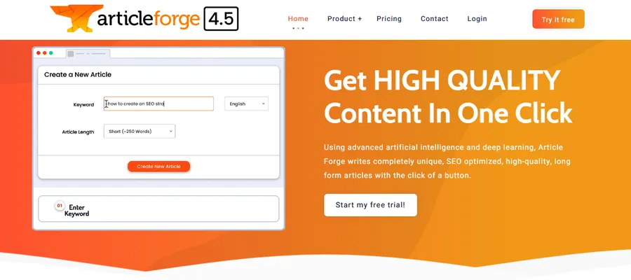 Which is the Best AI Essay Writer for Your Needs (Free & Paid Options)? 12 Articleforge