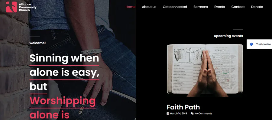 8+ Best Free Church WordPress Themes 11 Astra Church
