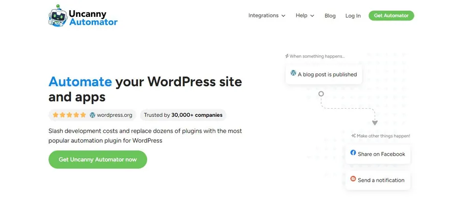Free vs. Paid: Choosing the Right AI WordPress Plugin for Your Budget 13 Automator Plugin