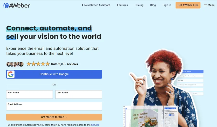 A Guide to The 14 Best Email Marketing Platforms 24 AWeber
