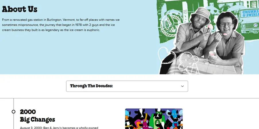 How To Create Trust-Building Content for New E-Commerce Stores 8 Tom & Jerry About Us Page