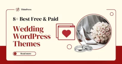 8+ Best Free & Paid Wedding WordPress Themes 3 Best Free & Paid Wedding WordPress Themes